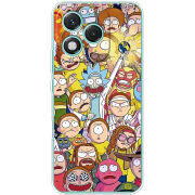 Чохол BoxFace Honor 400 Lite Rick and Morty