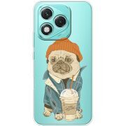Прозорий чохол BoxFace Honor 400 Lite Dog Coffeeman