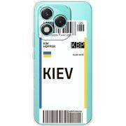 Прозорий чохол BoxFace Honor 400 Lite Ticket Kiev