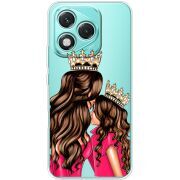 Прозорий чохол BoxFace Honor 400 Lite Queen and Princess