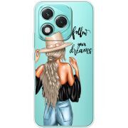 Прозорий чохол BoxFace Honor 400 Lite Follow Your Dreams