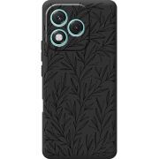Чорний чохол BoxFace Honor 400 Lite Leaves