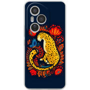 Чохол BoxFace Honor 400 Pro Petrykivka Leopard