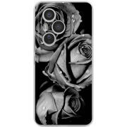 Чохол BoxFace Honor 400 Pro Black and White Roses