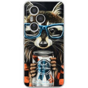 Чохол BoxFace Honor 400 Pro Енот с банкой