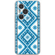 Чохол BoxFace Honor 400 Pro Блакитний Орнамент