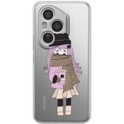 Прозорий чохол BoxFace Honor 400 Pro Winter Morning Girl