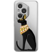 Чохол зі стразами Honor 400 Pro Egipet Cat