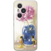 Чохол зі стразами Honor 400 Pro Little Boy and Girl