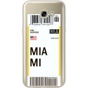 Прозрачный чехол Uprint Samsung A520 Galaxy A5 2017 Ticket Miami