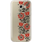 Прозрачный чехол Uprint Samsung A520 Galaxy A5 2017 Ethno Ornament