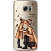 Прозрачный чехол Uprint Samsung G935 Galaxy S7 Edge Mommy Is My BFF