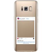 Прозрачный чехол Uprint Samsung G950 Galaxy S8 Insta