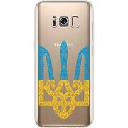 Прозрачный чехол Uprint Samsung G950 Galaxy S8 Gold Trident