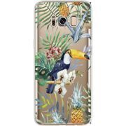 Прозрачный чехол Uprint Samsung G950 Galaxy S8 Tucan