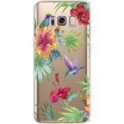 Прозрачный чехол Uprint Samsung G950 Galaxy S8 Tropical