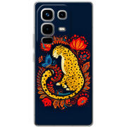 Чохол BoxFace Infinix Note 50 Pro Plus Petrykivka Leopard