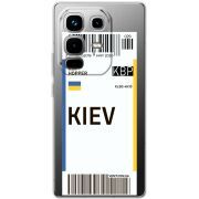 Прозорий чохол BoxFace Infinix Note 50 Pro Plus Ticket Kiev