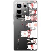 Прозорий чохол BoxFace Infinix Note 50 Pro Plus The Friendly Beasts