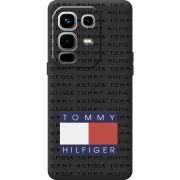 Чорний чохол BoxFace Infinix Note 50 Pro Plus Tommy Print