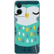 Чохол BoxFace Motorola Moto E15 Green Owl