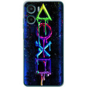 Чохол BoxFace Motorola Moto E15 Graffiti symbols