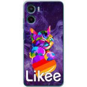 Чохол BoxFace Motorola Moto E15 Likee Cat