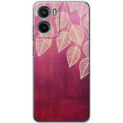 Чохол BoxFace Motorola Moto E15 Gold Leaves