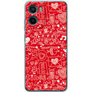 Чохол BoxFace Motorola Moto E15 Happy Valentines