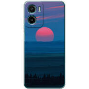 Чохол BoxFace Motorola Moto E15 Cold Red Light