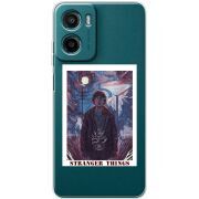 Прозорий чохол BoxFace Motorola Moto E15 Stranger Things