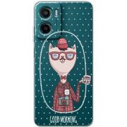 Прозорий чохол BoxFace Motorola Moto E15 Good Morning