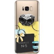 Прозрачный чехол Uprint Samsung G955 Galaxy S8 Plus Fashion Pug