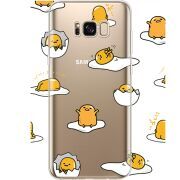 Прозрачный чехол Uprint Samsung G955 Galaxy S8 Plus Gudetama