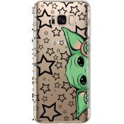 Прозрачный чехол Uprint Samsung G955 Galaxy S8 Plus Baby Yoda