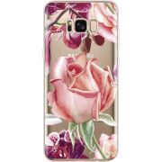Прозрачный чехол Uprint Samsung G955 Galaxy S8 Plus Rose