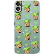 Прозорий чохол BoxFace Nothing CMF Phone 1 Pattern Baby Yoda