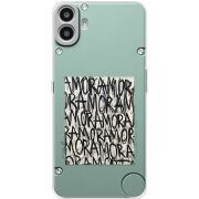 Прозорий чохол BoxFace Nothing CMF Phone 1 Amor Amor