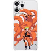 Прозорий чохол BoxFace Nothing CMF Phone 2 Pro Naruto and Kurama