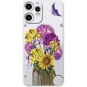 Прозорий чохол BoxFace Nothing CMF Phone 2 Pro My Bouquet