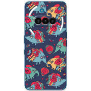 Чохол BoxFace Nothing Phone (3a) Flying Elephants