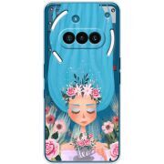 Прозорий чохол BoxFace Nothing Phone (3a) Blue Hair