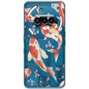 Прозорий чохол BoxFace Nothing Phone (3a) Japanese Koi Fish