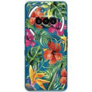 Прозорий чохол BoxFace Nothing Phone (3a) Tropical Flowers