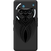Чорний чохол BoxFace Nothing Phone (3a) Owl