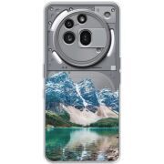 Прозорий чохол BoxFace Nothing Phone (3a) Pro Blue Mountain