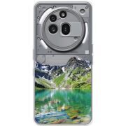 Прозорий чохол BoxFace Nothing Phone (3a) Pro Green Mountain