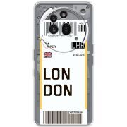 Прозорий чохол BoxFace Nothing Phone (3a) Pro Ticket London