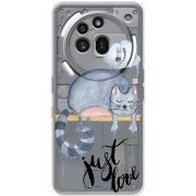 Прозорий чохол BoxFace Nothing Phone (3a) Pro Just Love
