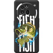 Чорний чохол BoxFace Nothing Phone (3a) Pro Fish